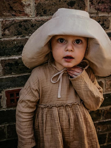 The Simple Folk Sun Hat, Camel